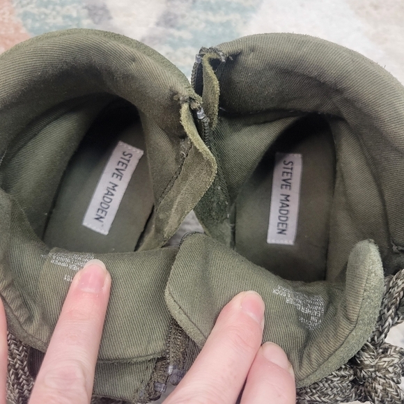 Steve Madde Wedge Platform Sneakers Size 7.5 - Picture 11 of 12